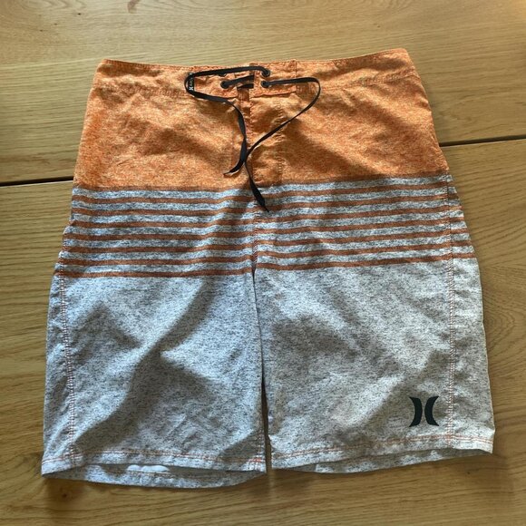 Hurley board shorts Orange and grey Men's 32 - Picture 1 of 7